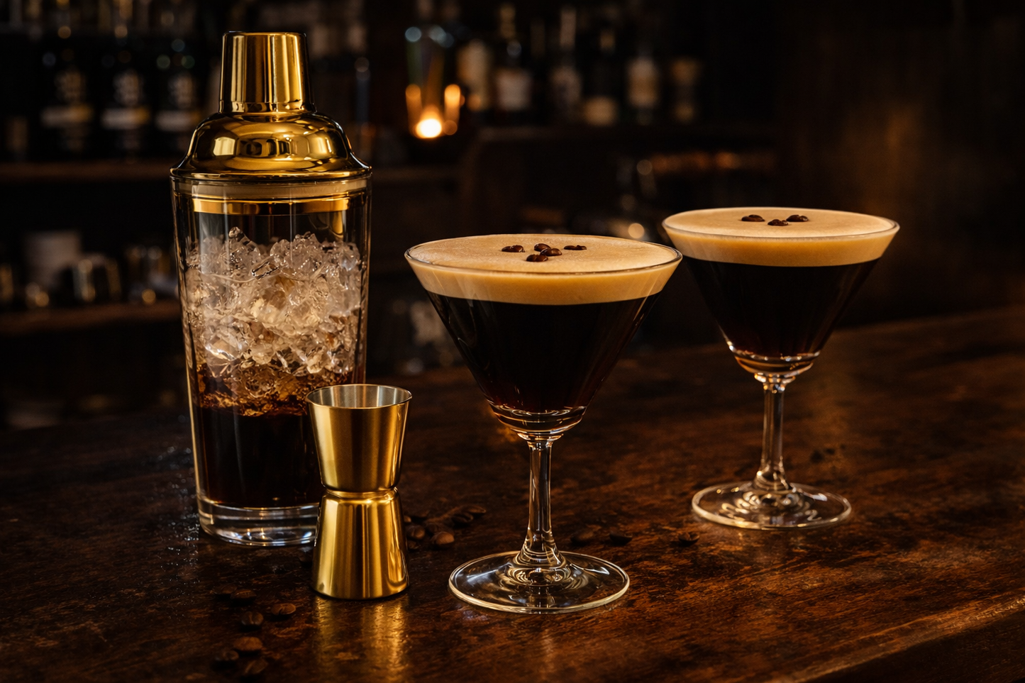 4-Piece Cocktail Shaker Set