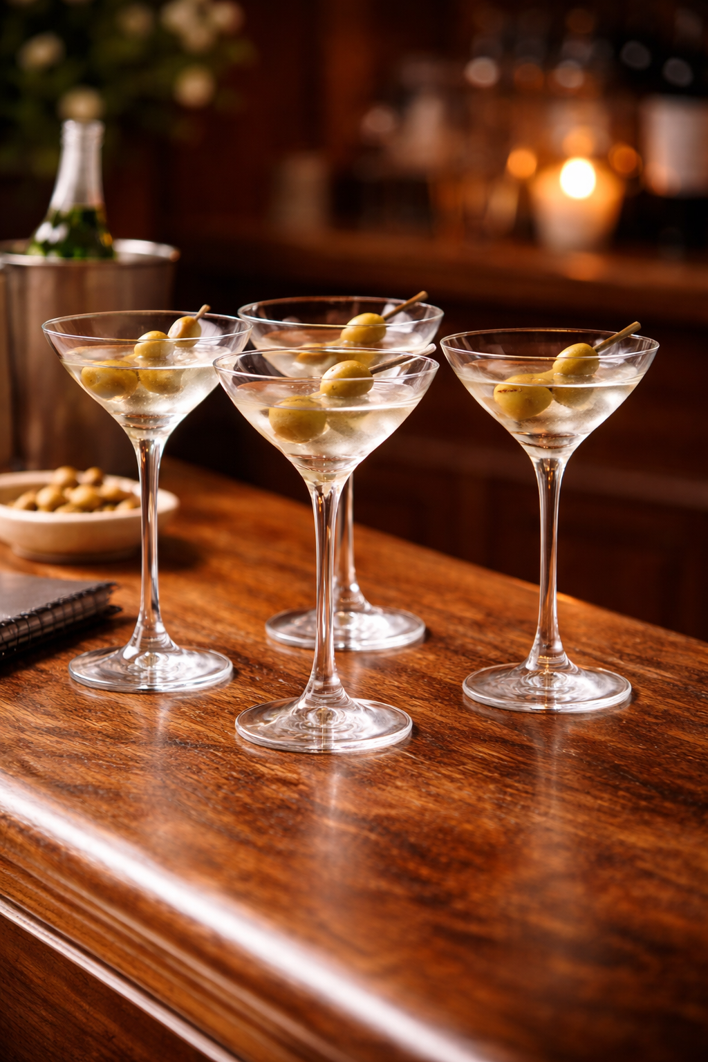 Crystal Bohemia Julia Martini Glass – Set of 4
