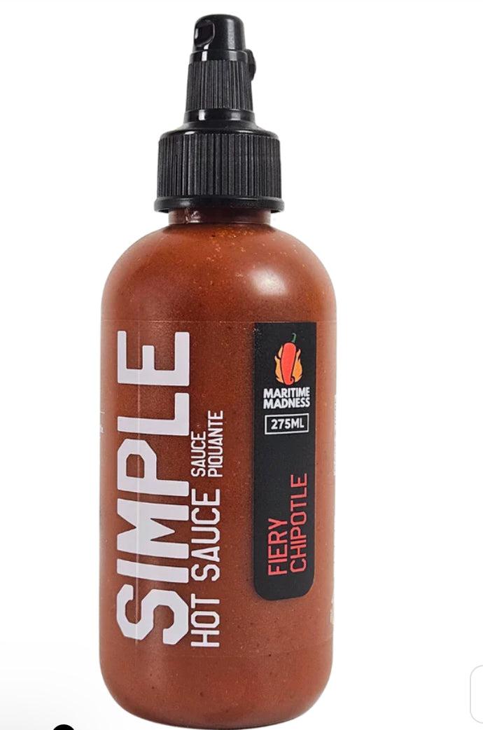 Maritime Madness simple hot sauce fiery chipotle