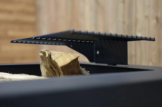 Black Earth Fire Pit - Swing In Grill