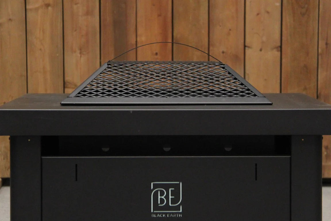 Black Earth Fire Pit - Spark Screen