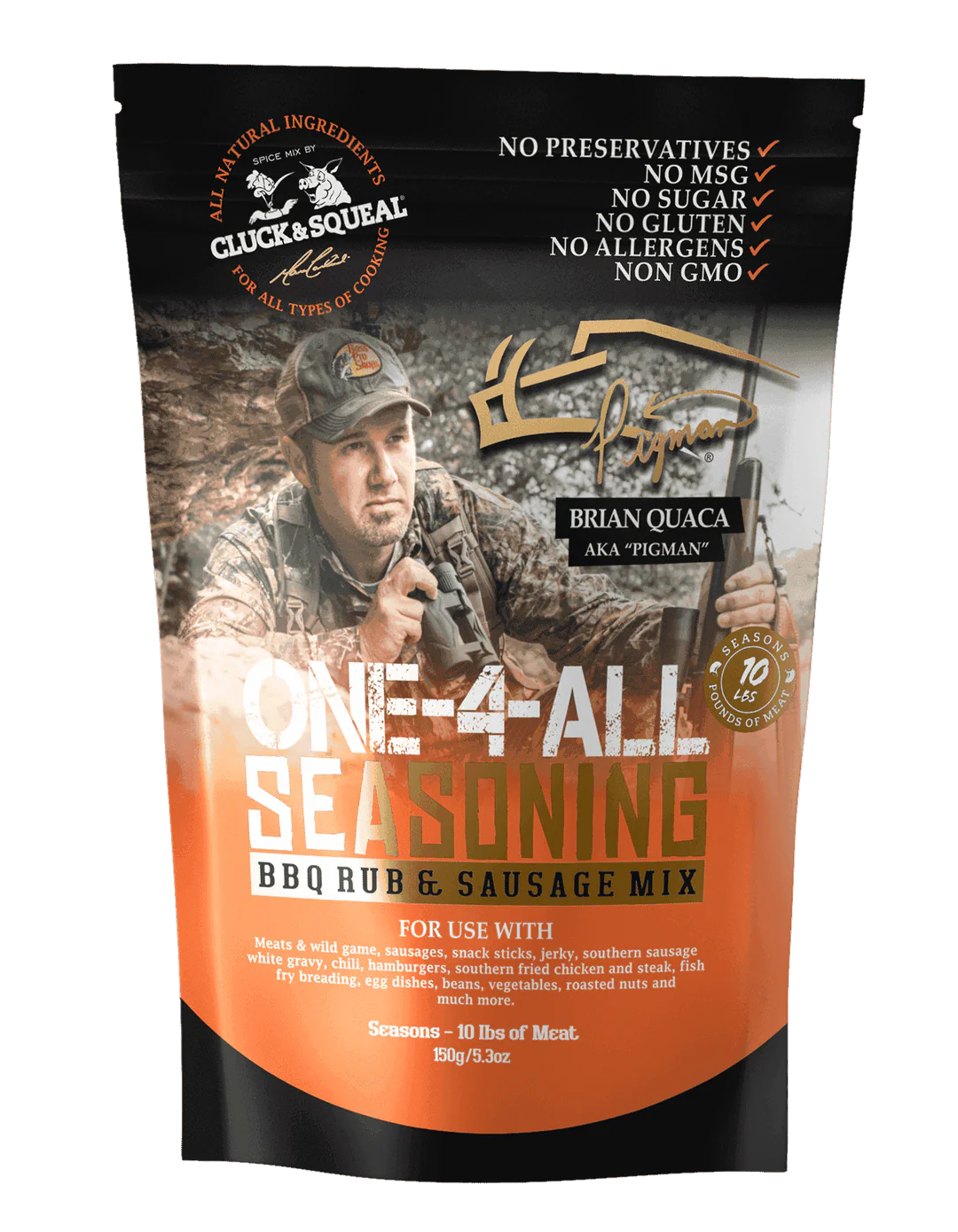 Pigman ONE-4-ALL Seasoning & BBQ Rub - Hamburger & Sausage Mix
