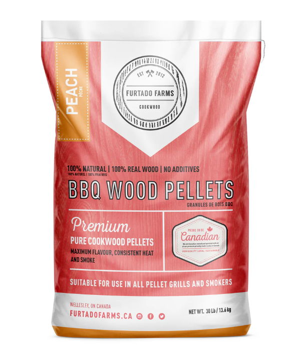BBQ Wood Pellets - Peach