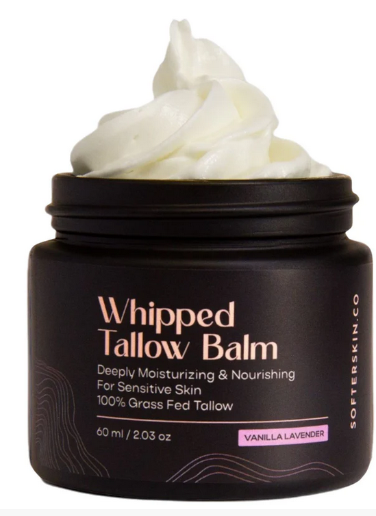 Whipped tallow balm vannila lavender