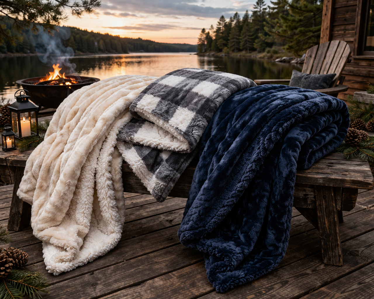 Luxury Plush Throw Blanket Collection