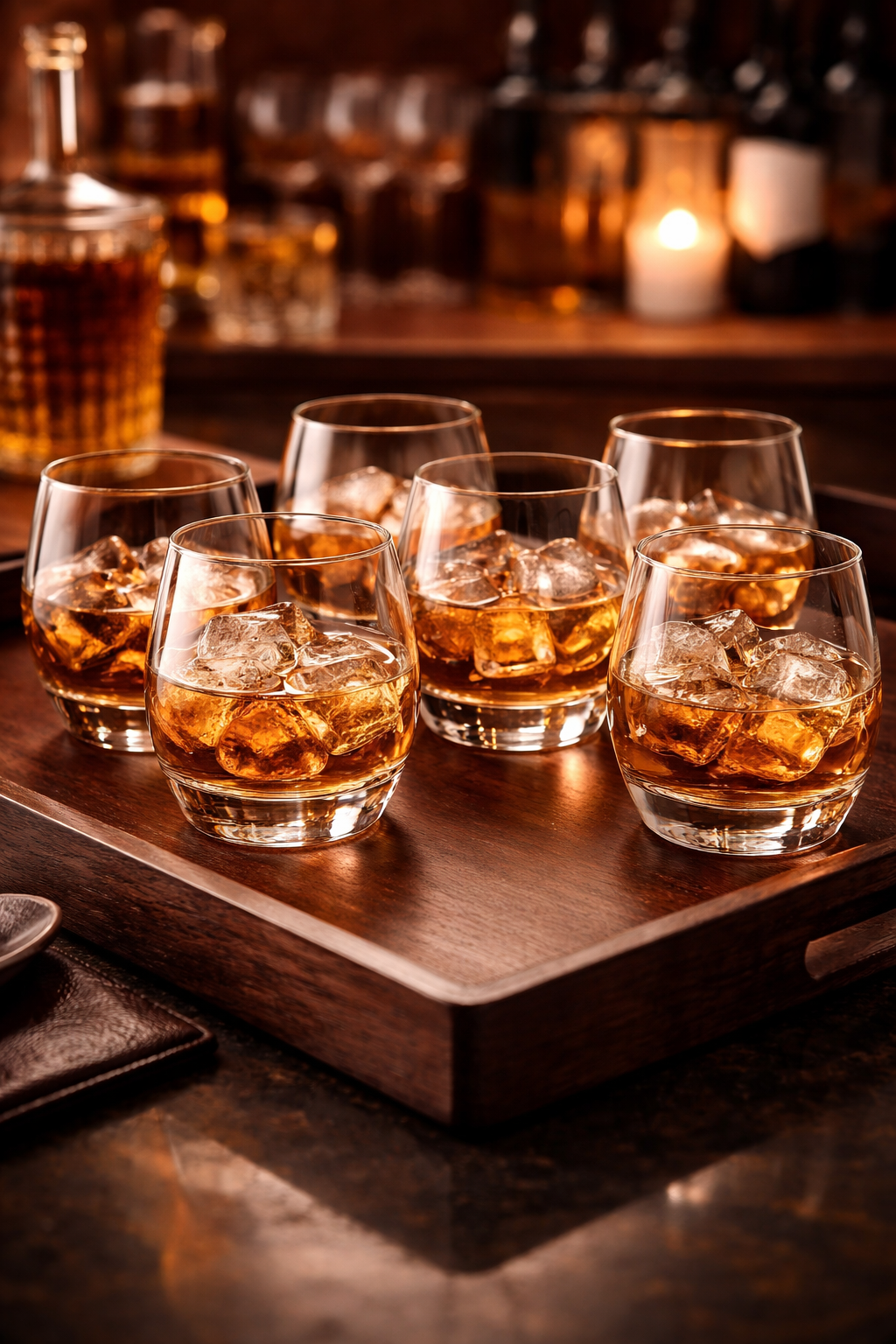 Krosno Ray Whiskey Glass – Set of 6