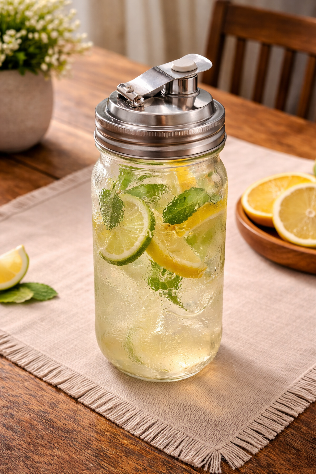 Mason Jar Shaker Cup