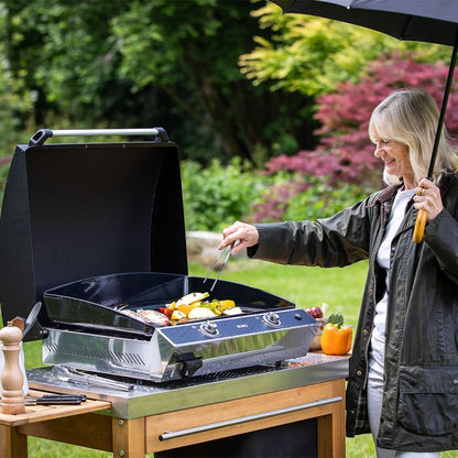 BERGERAC 2400 Gas-Stainless Steel Plancha
