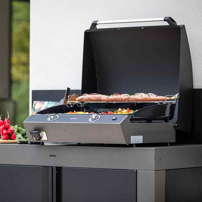 BERGERAC 2400 Plancha Gas-Cargo Gray