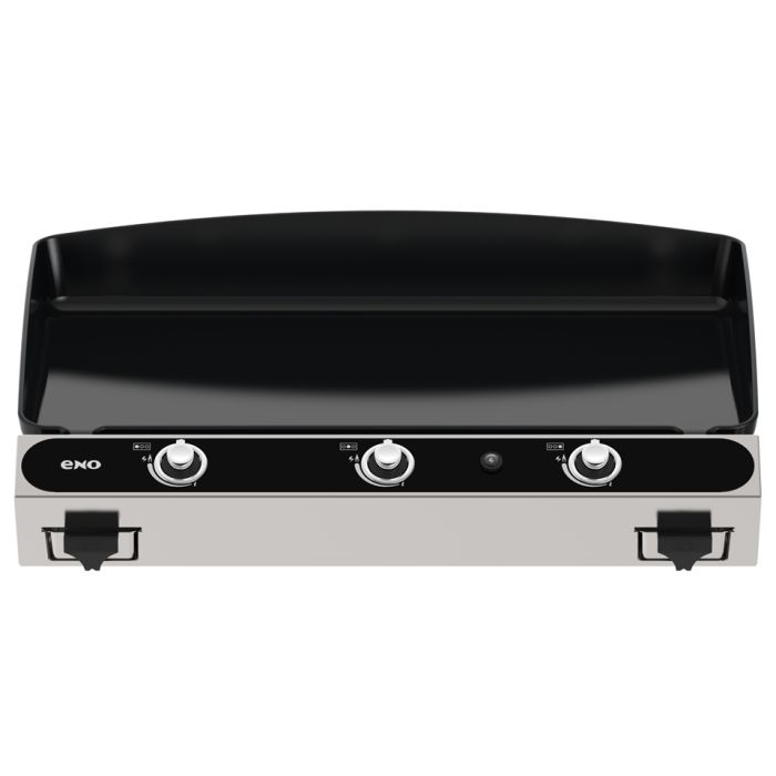 BERGERAC 3000 Gas-Stainless Steel Plancha
