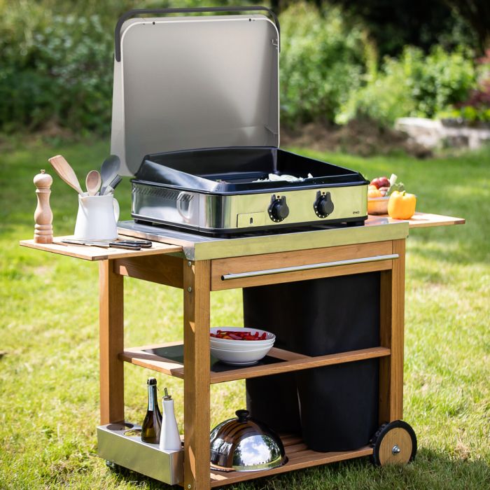 ENOSIGN 65 Gas Plancha - Stainless Steel