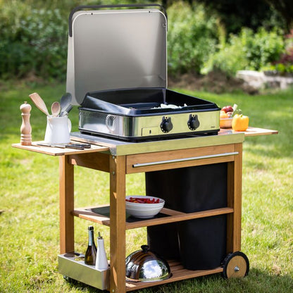 ENOSIGN 65 Gas Plancha - Stainless Steel
