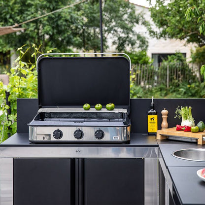 ENOSIGN 80 Gas Plancha - Stainless Steel