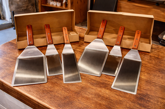 Stainless Steel Griddle Spatula Set – 3 Piece
