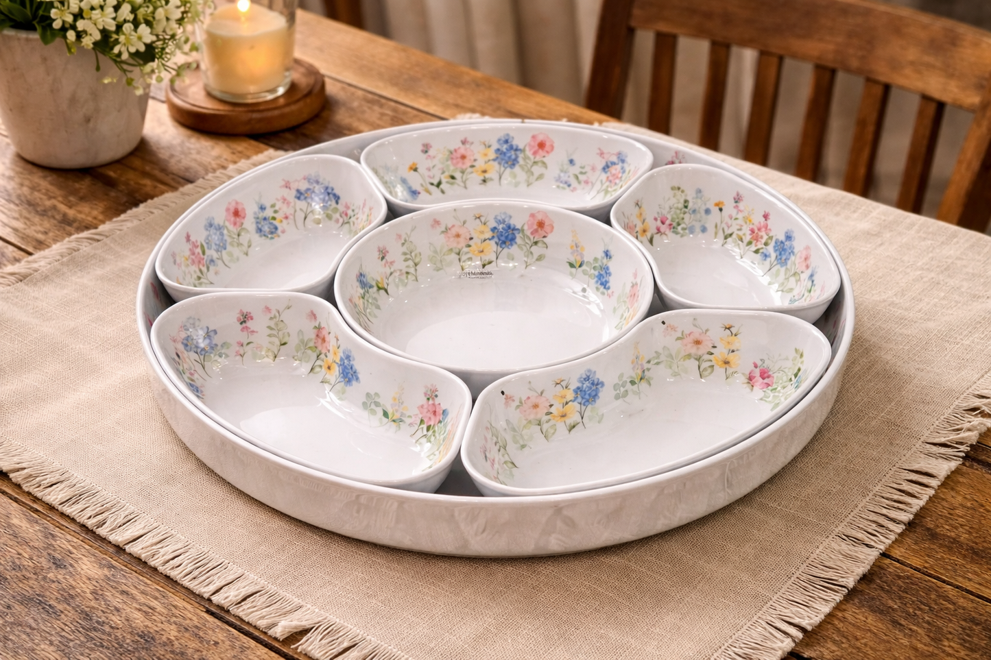 Snack Storage Tray with Lid & Handle – BPA-Free Portable Organizer