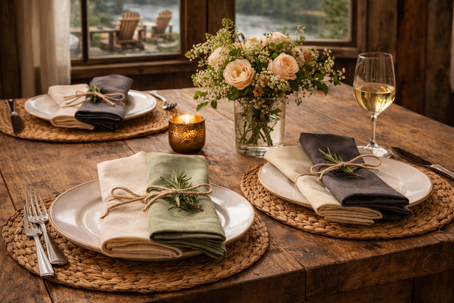 Premium Cloth Napkin Set