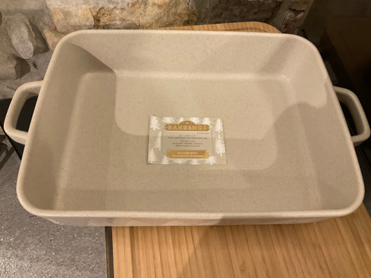 Rectangle baker ceramic