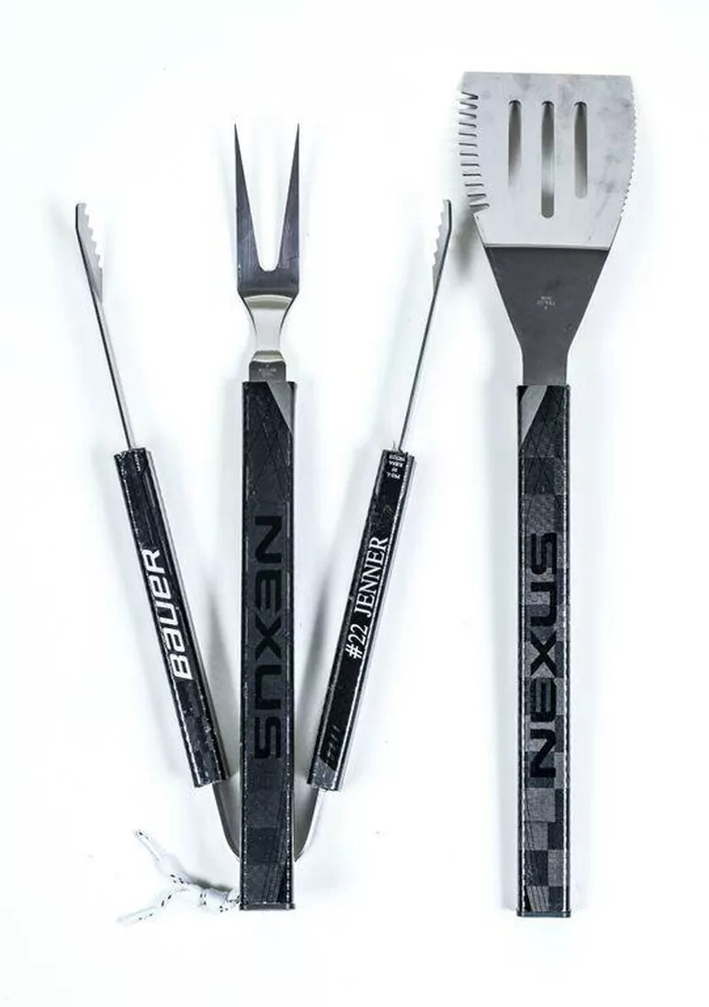 Hockey Stick BBQ Tool Set