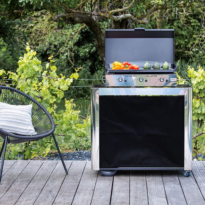 ACHILLE Stainless Steel Curtain Trolley