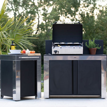 MODULO FELIX Trolley-Black and stainless