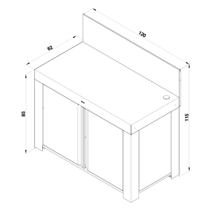 MODULO FEL Cargo Cart - Grey