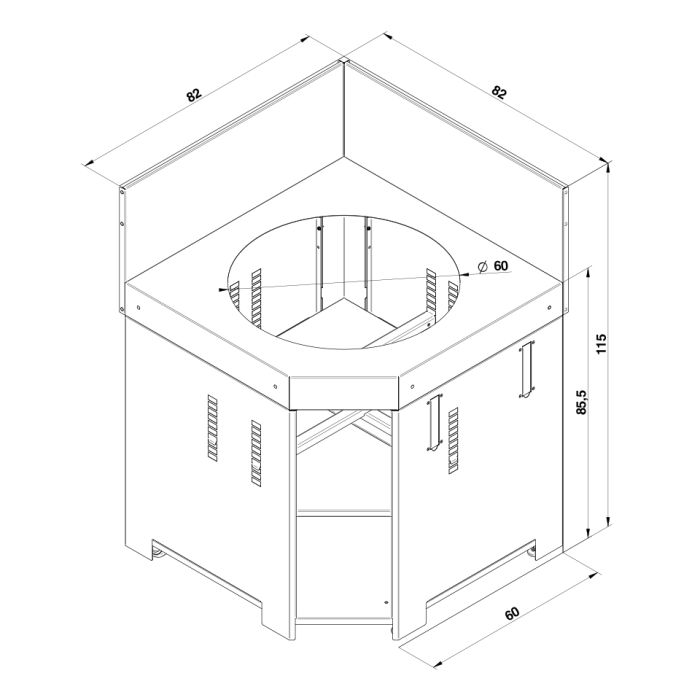 MODULO Angle for Kamado-Cargo