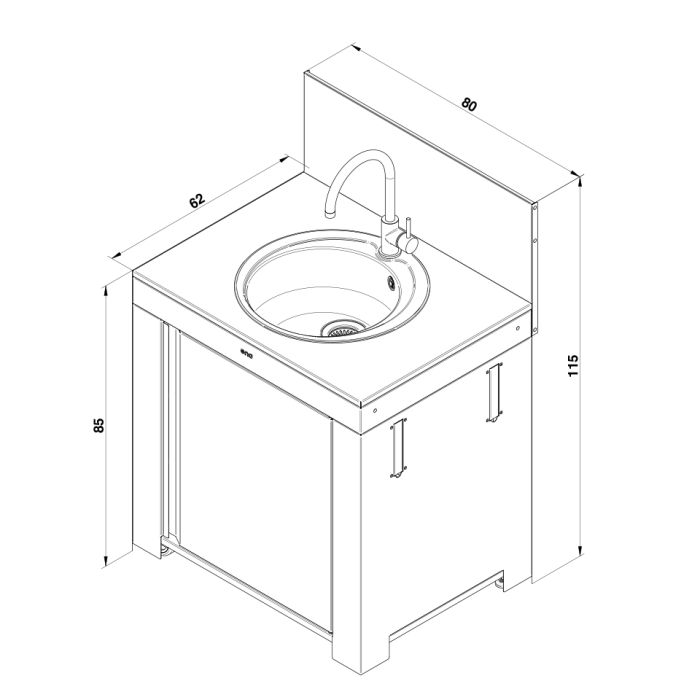 MODULO Stainless Steel Sink