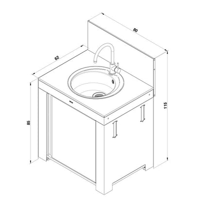 MODULO Stainless Steel Sink
