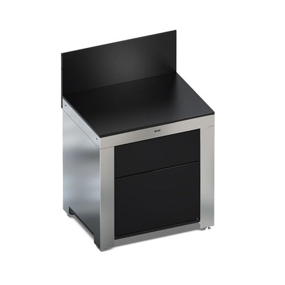 MODULO Worktop with Drawers - Stainless Steel