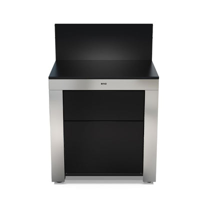 MODULO Worktop with Drawers - Stainless Steel