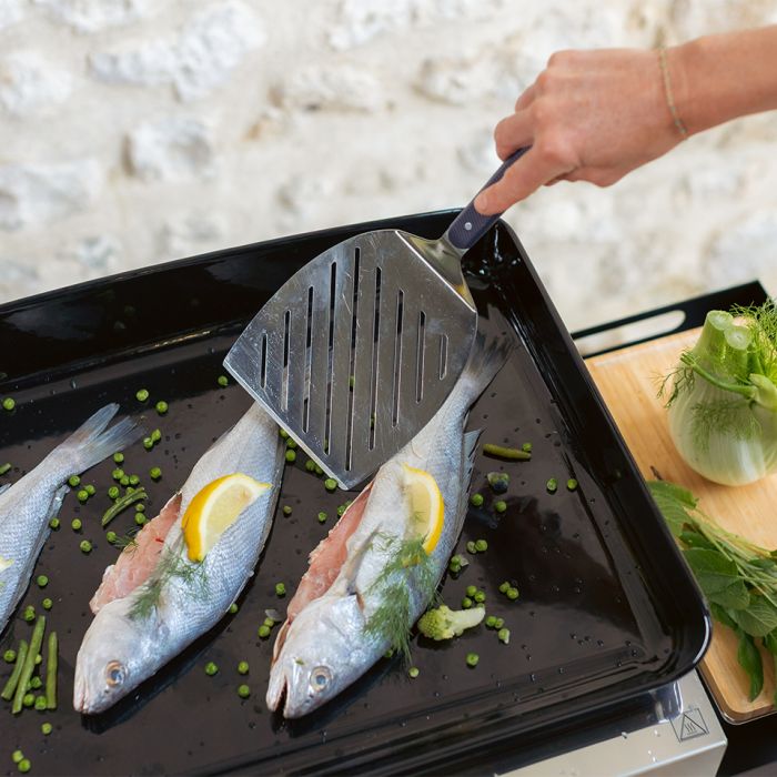 Perforated spatula - Stainless steel