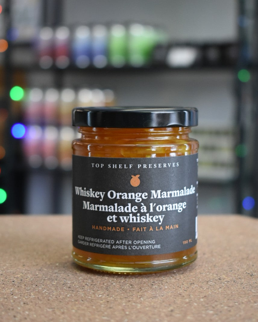 Whiskey Orange marmalade - Top Shelf Preserves